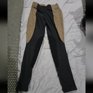 Kerrits Houndstooth Breeches Performance Riding Tights Size Small Hunter Jumper